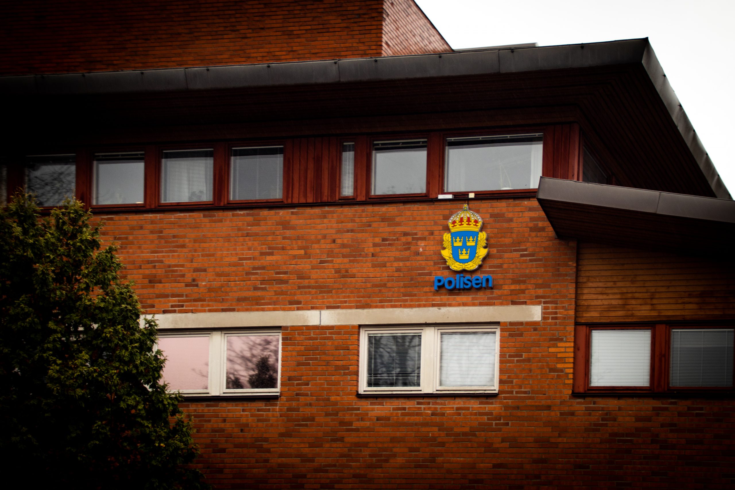 Bild på Norrtäljes polisstation.