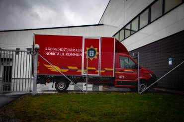 Larm om farligt utsläpp på Yxlan