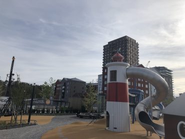 Hamnparken invigs på onsdag