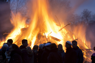 Det gäller för eldning på VALBORGSMÄSSOAFTON