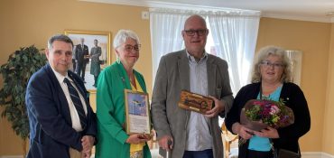 Michael Blum – stolt mottagare av Norrtälje Nyckel 2023
