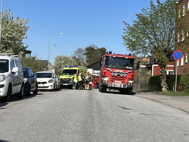 JUST NU: Det brinner i centrala Norrtälje