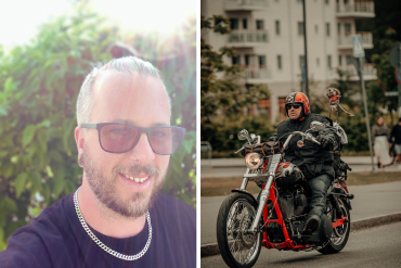 Robin fick blodad tand efter Custom Bike Show – säljer kameran och skaffar MC-kort