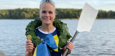 Småbarnsmamman från Roslagsbro rodde hem SM-guldet – inspirerande resa med guldkant på tillvaron