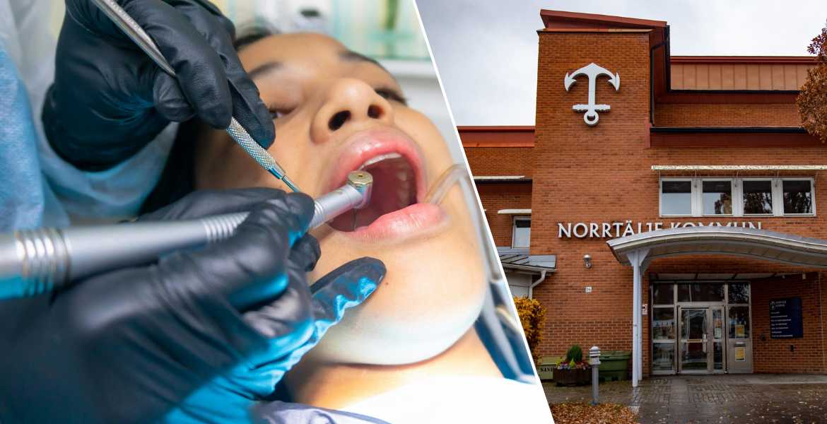 Unga vuxna i Norrtälje skippar tandläkarbesöken