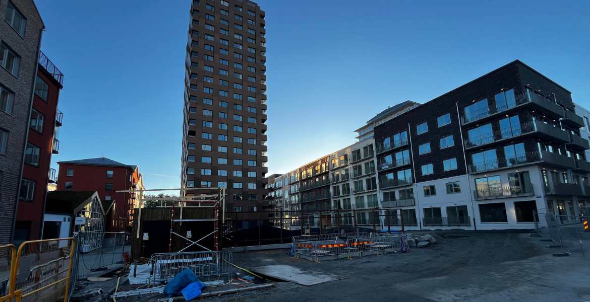 Siloparken växer fram i Norrtälje hamn – invigning 2025
