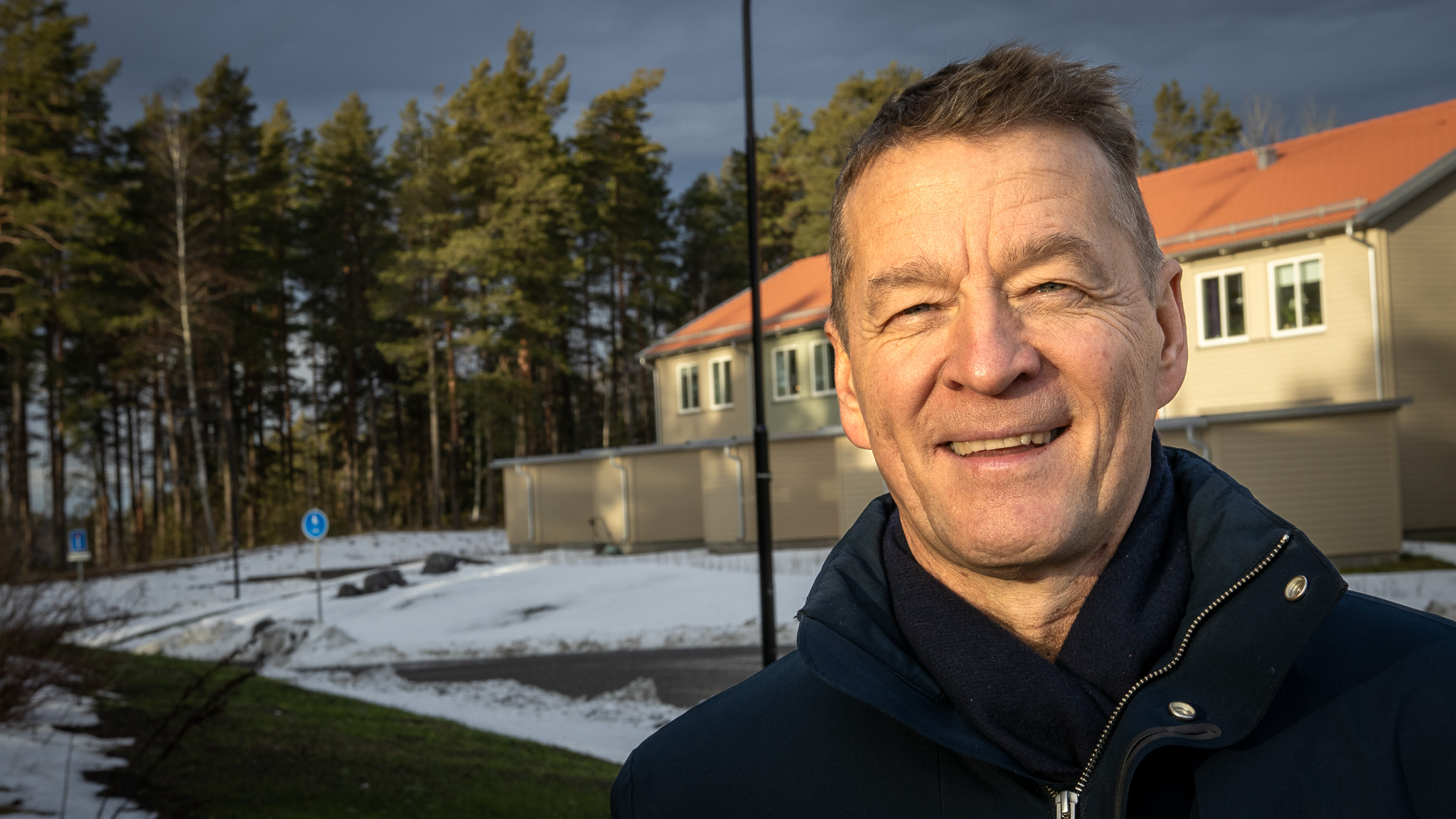 Svecke framf&ouml;r etapp 1 av projektet Lommarskogen